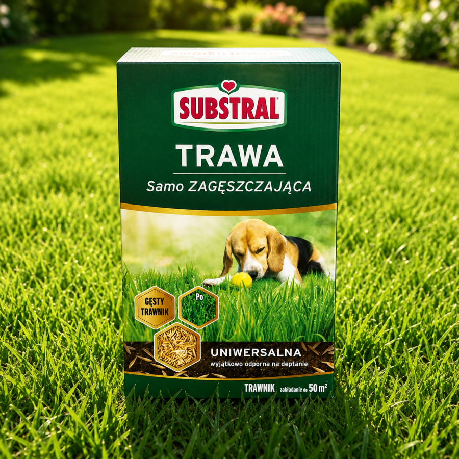 SUBSTRAL Mieszanka traw uniwersalna 1kg