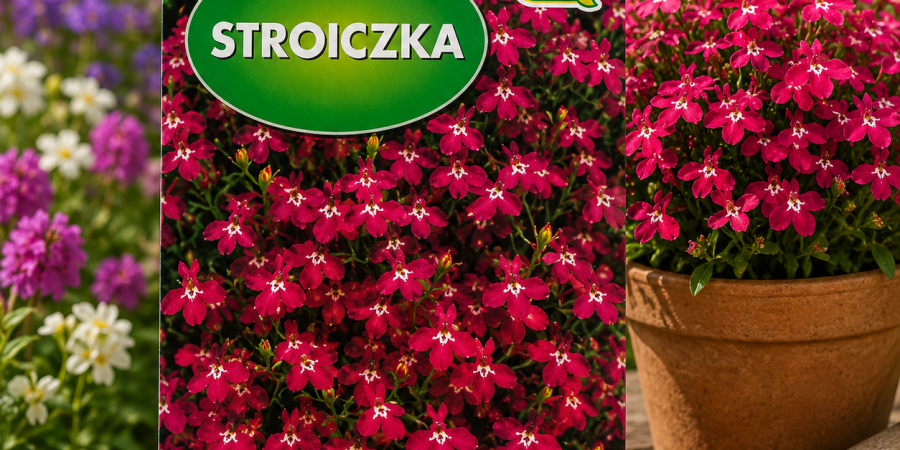 Lobelia Stroiczka przylądkowa różowo-karminowa 0,3g