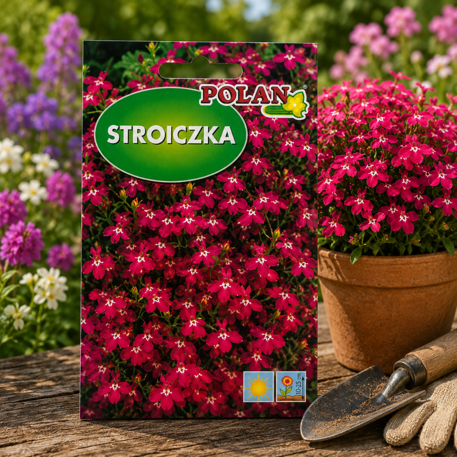 Lobelia Stroiczka przylądkowa różowo-karminowa 0,3g