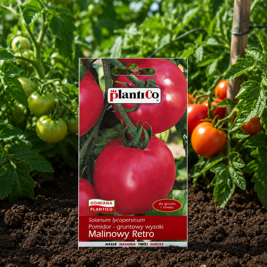 Pomidor Malinowy Retro 0,5 g – wczesna odmiana pomidora