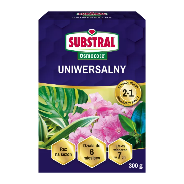 SUBSTRAL Osmocote 2w1 uniwersalne 300g