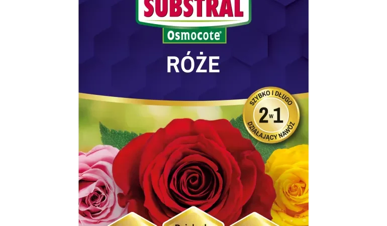SUBSTRAL Osmocote 2w1 do róż 300g