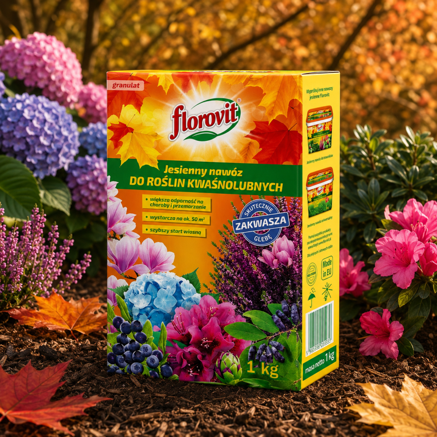 FLOROVIT Nawóz jesienny do kwaśnolubnych 1kg