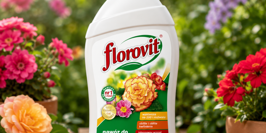 FLOROVIT Nawóz płynny do kwiatów kwitnących 1kg