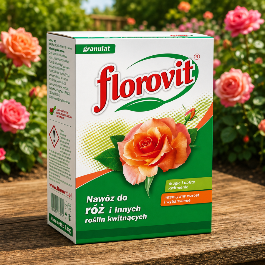 FLOROVIT Nawóz do róż 1kg