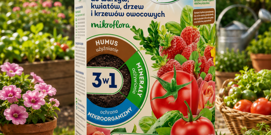 FLOROVIT Mikroflora 3w1 warzywa, krzewy 1kg