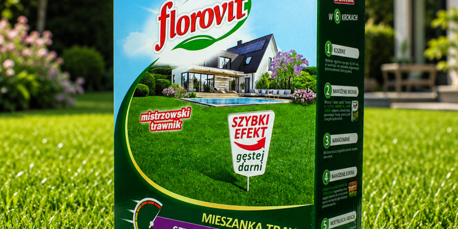 FLOROVIT Mieszanka traw szybko wschodząca 0,9kg