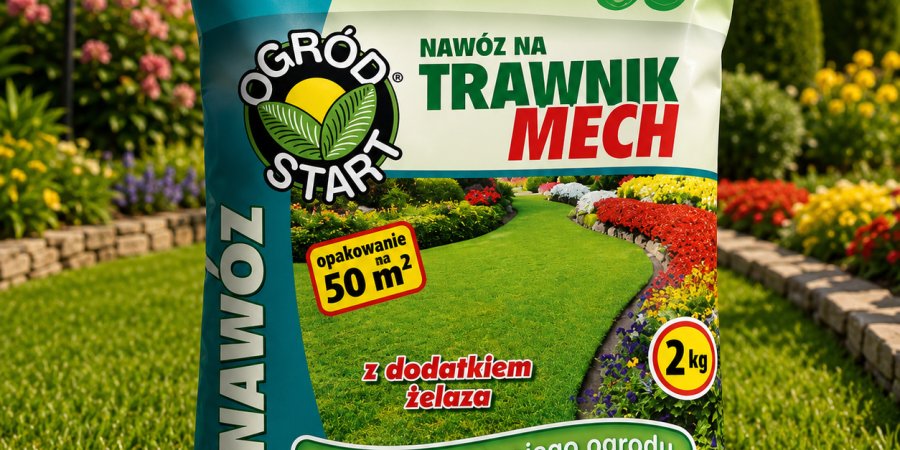 OGRÓD STAR Nawóz na trawnik mech 2kg