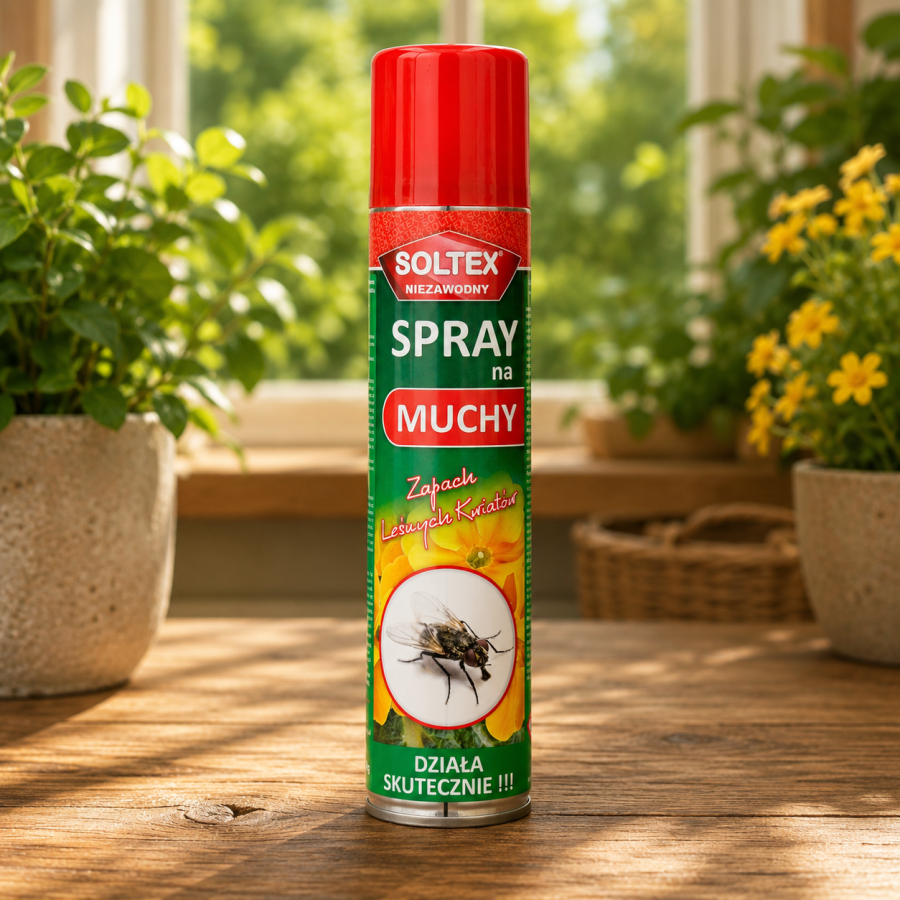 SOLTEX Spray na muchy „kwiaty lasu”  300ml