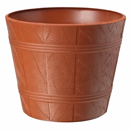 Osłonka drewnopodobna 6 terrakota