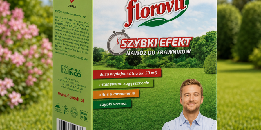 FLOROVIT Nawóz do traw SZYBKI EFEKT 1kg