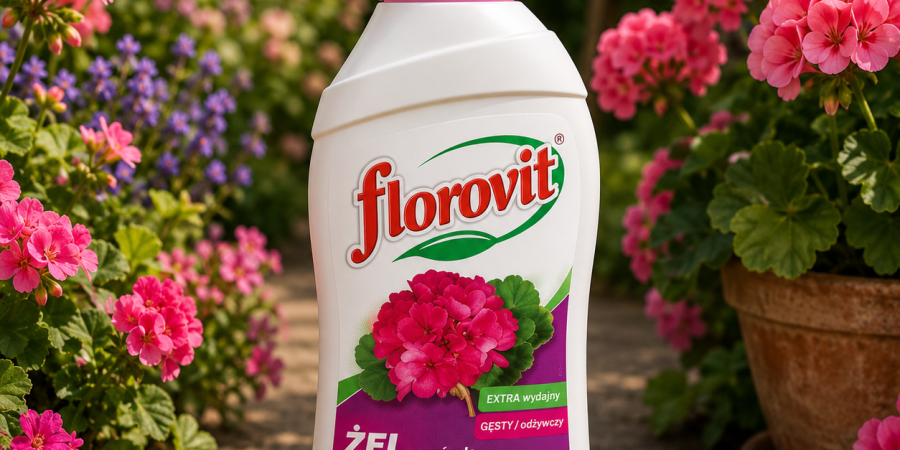 FLOROVIT Żel nawóz do pelargonii 800g