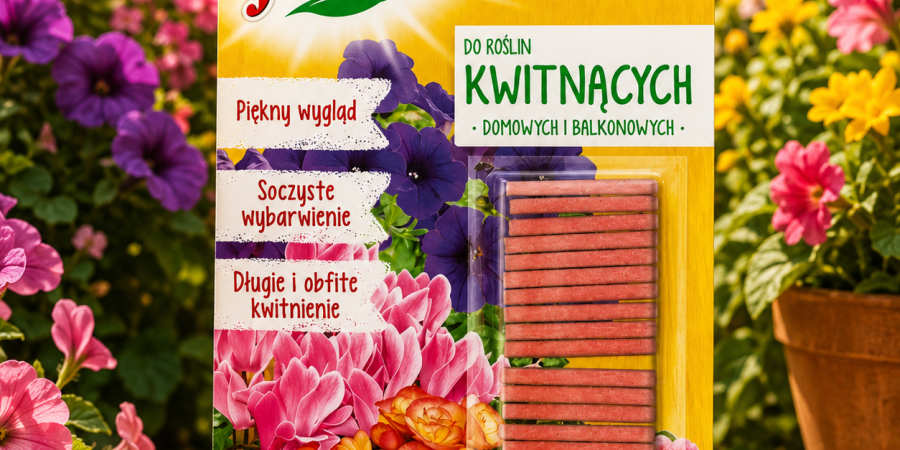 FLOROVIT Pałeczki nawozowe do kwitnących 20 szt.