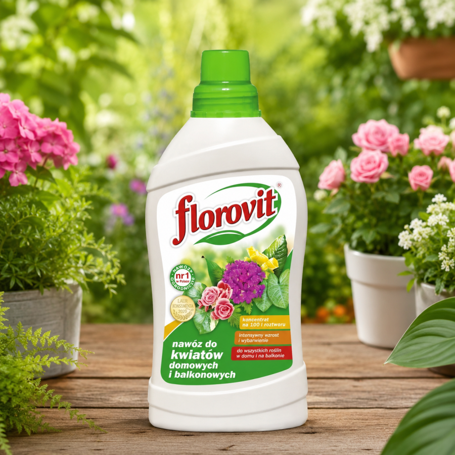 FLOROVIT Nawóz płynny do kwiatów domowych i balkonowych 1kg