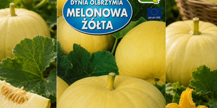 Dynia Melonowa Żółta Op.5g,