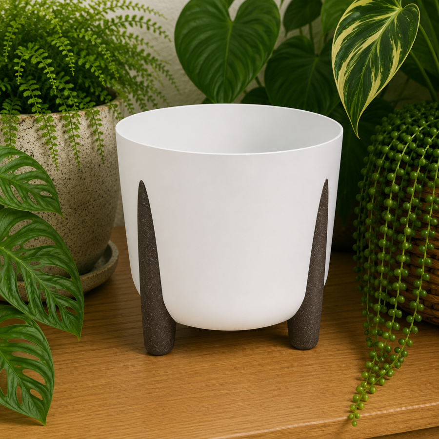 Doniczka FRIDA E-recycled 210/L krem