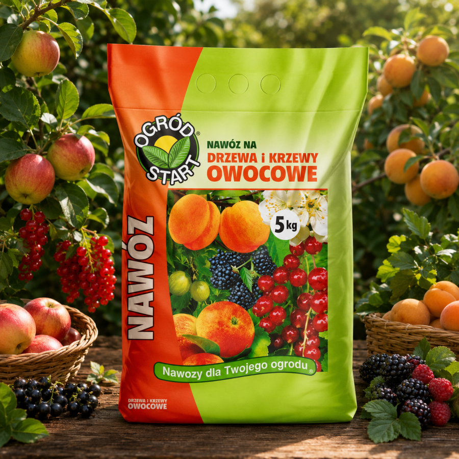OGRÓD STAR Nawóz do drzew i krzewów owocowych 5kg