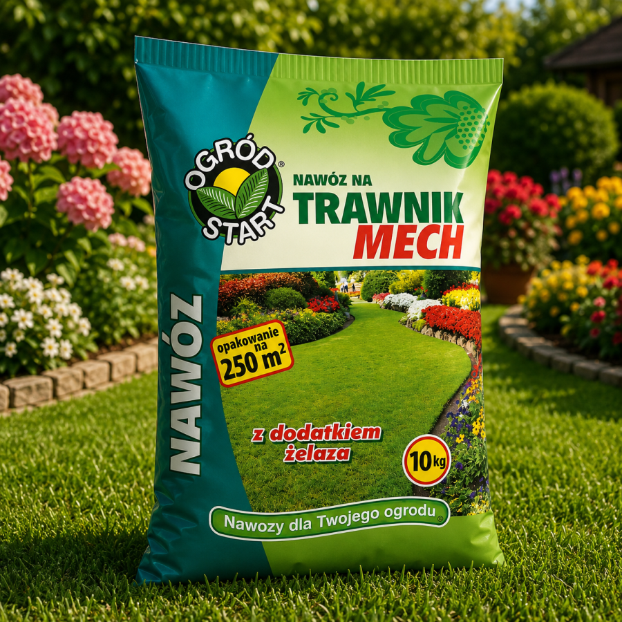 OGRÓD STAR Nawóz na trawnik z mchem 10kg