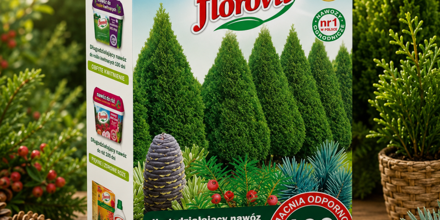 FLOROVIT Nawóz do iglaków 100dni 1kg