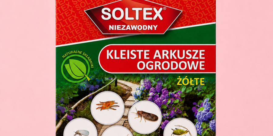SOLTEX Arkusze ogrodowe żółte klieste duże 10szt
