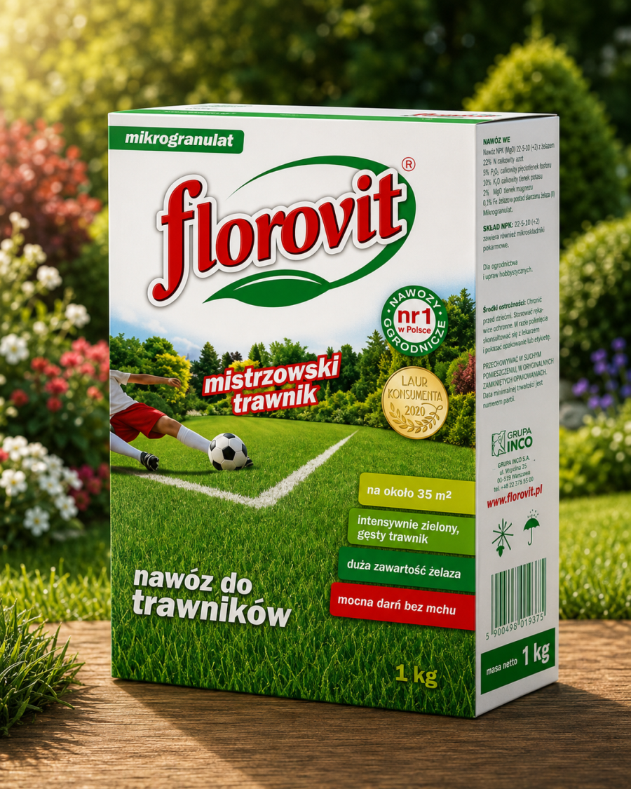 FLOROVIT Mistrzowski trawnik 1kg