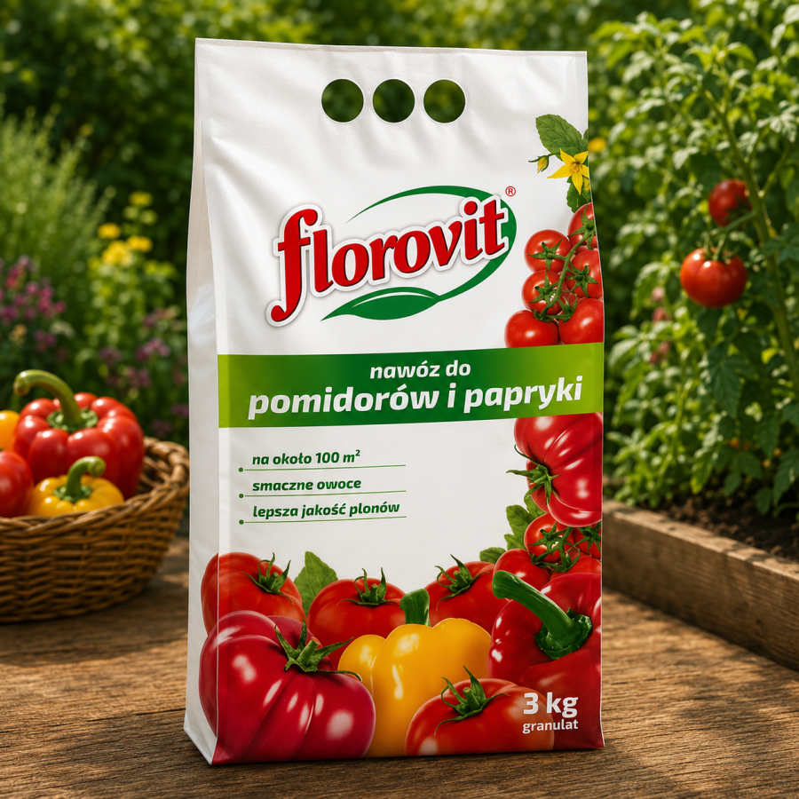 FLOROVIT Nawóz do pomidorów i papryki 3kg
