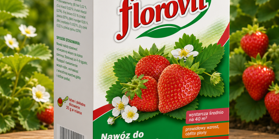 FLOROVIT Nawóz do truskawek 1kg