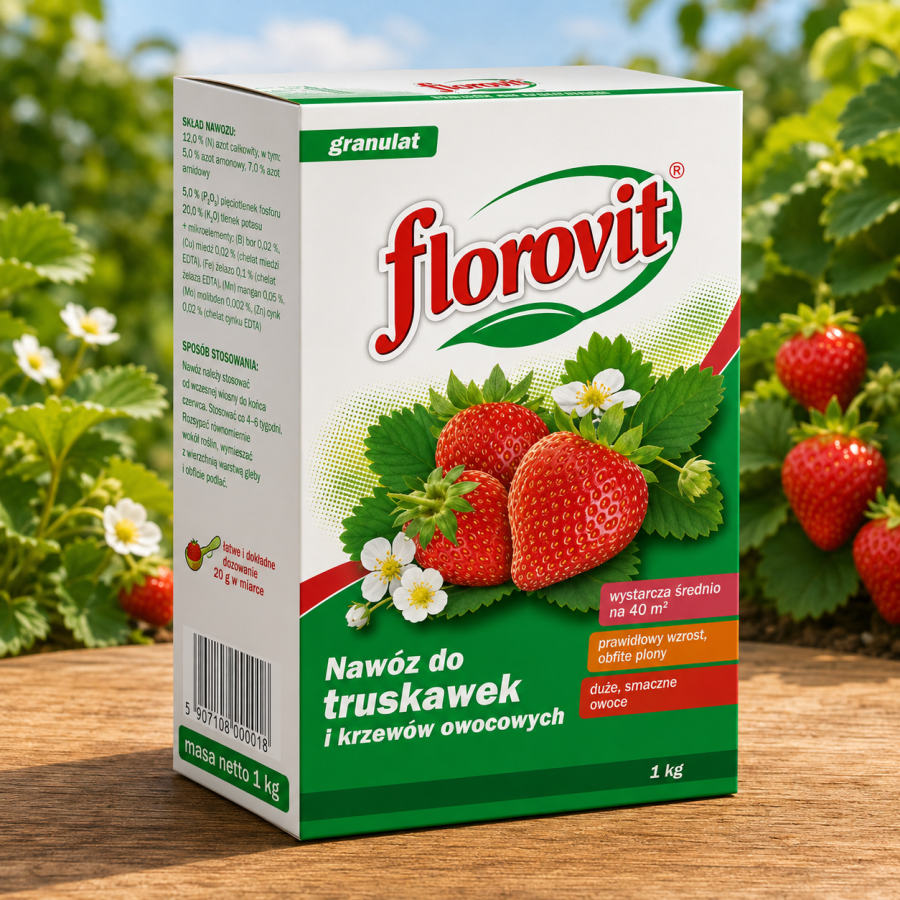 FLOROVIT Nawóz do truskawek 1kg