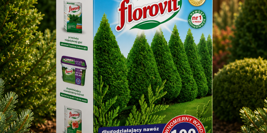 FLOROVIT Nawóz do tui 100 dni 1kg