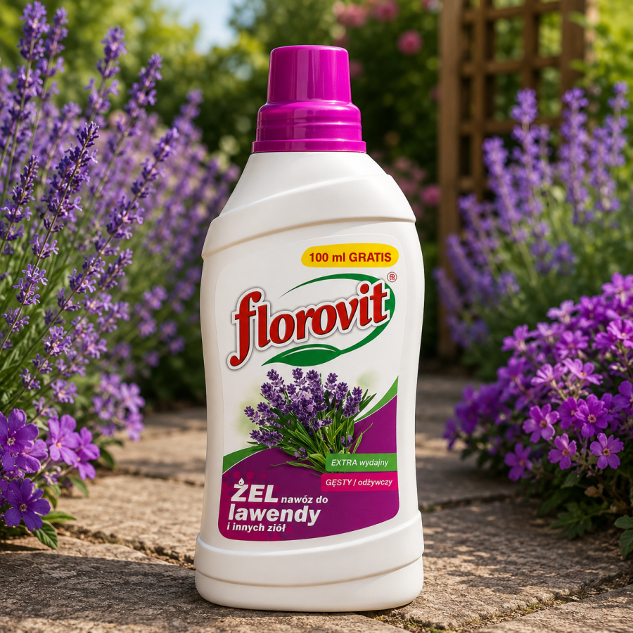 FLOROVIT żel nawóz do lawendy i ziół 800g