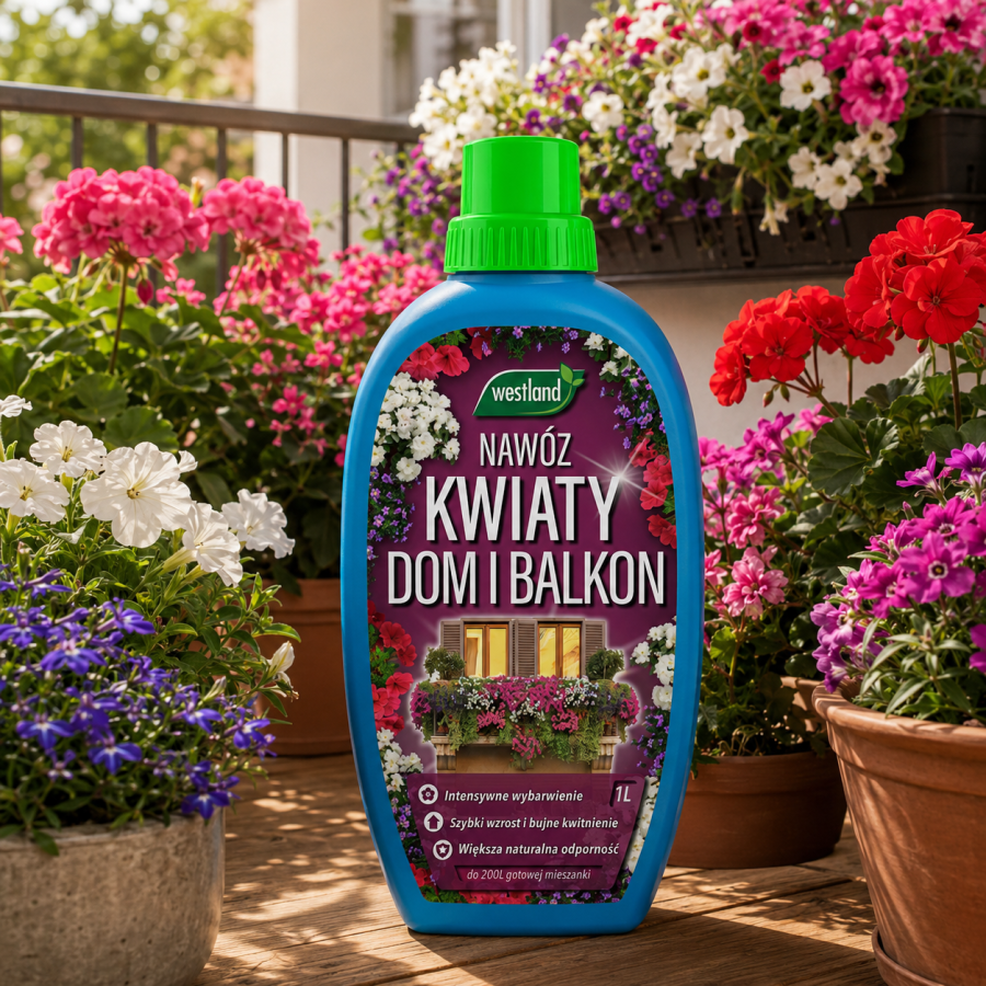 WESTLAND Nawóz do kwiatów domowych i balk. 1l