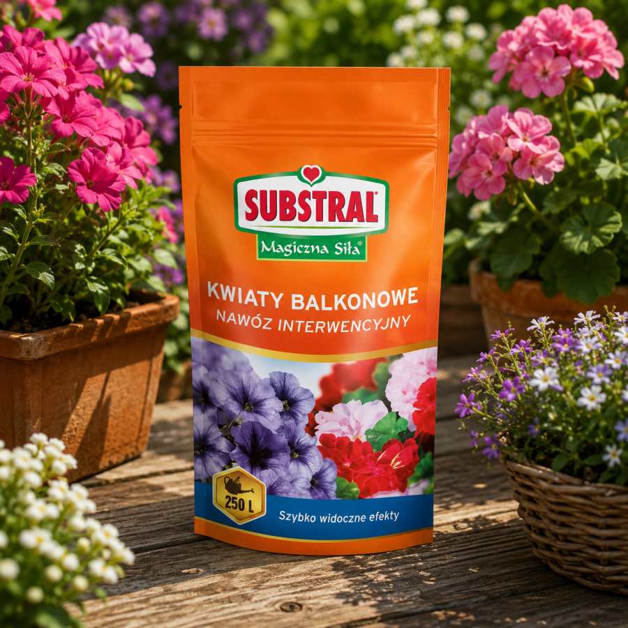 SUBSTRAL Magiczna siła do balkonowych 250g