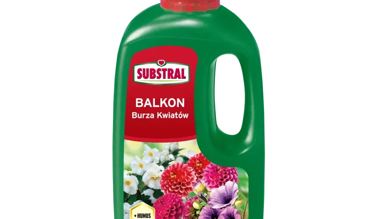 SUBSTRAL Nawóz Burza kwiatów 1l + humus