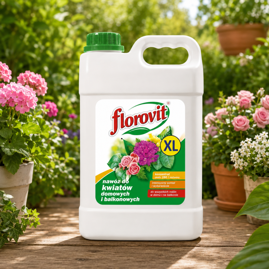 FLOROVIT Nawóz płynny do kwiatów domowych i balkonowych 2,8kg