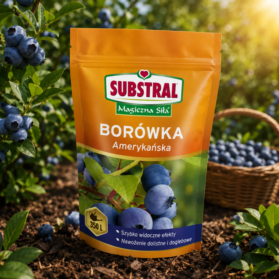SUBSTRAL Magiczna siła do borówek 350 G
