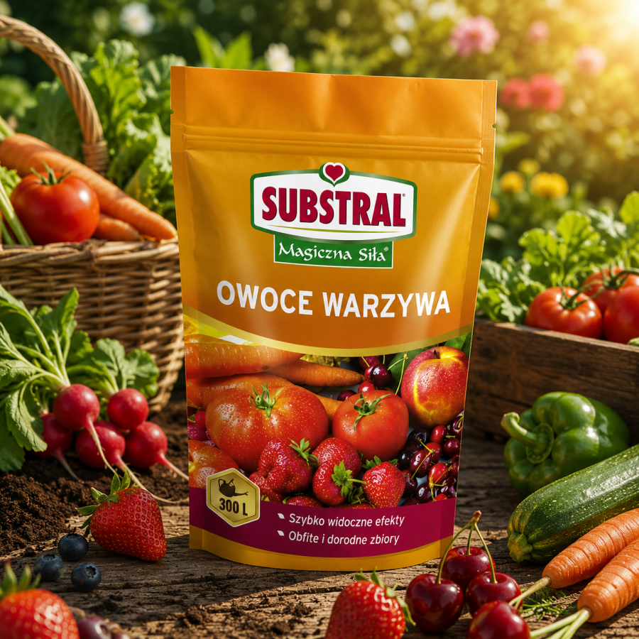 SUBSTRAL Magiczna siła do owoców i warzyw 300G