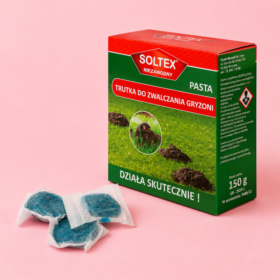 SOLTEX Trutka na gryzonie- pasta 150g