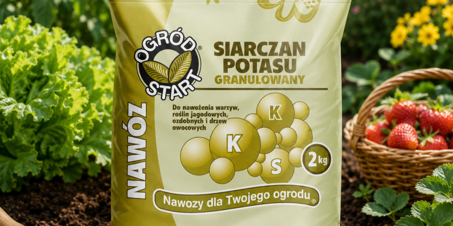 OGRÓD STAR Siarczan potasu granulowany 2kg