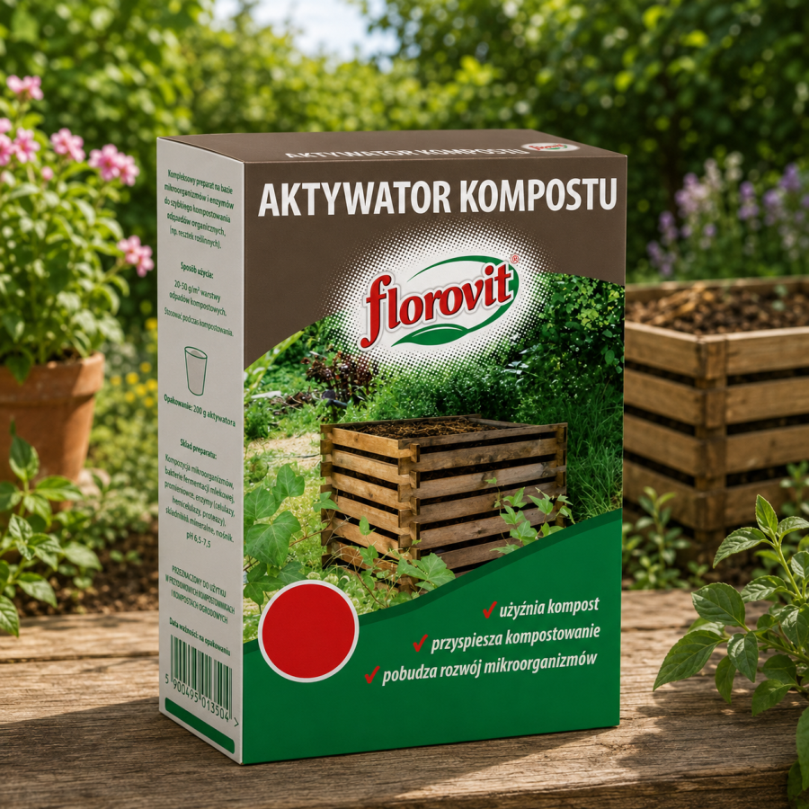 FLOROVIT Aktywator kompostu 1kg
