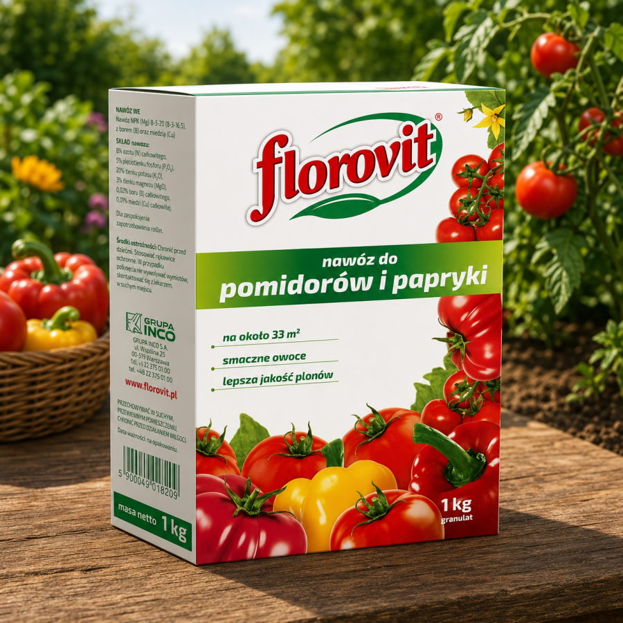 FLOROVIT Nawóz do pomidorów i papryki 1kg