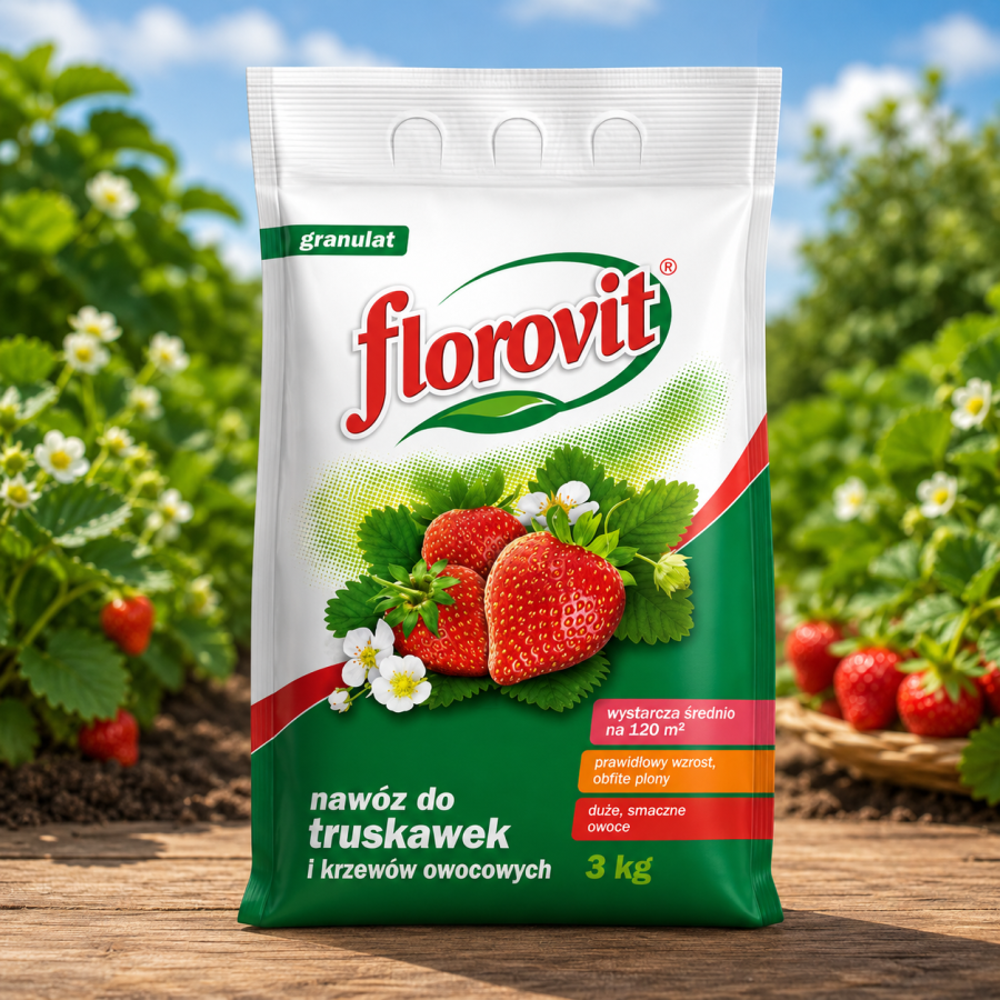FLOROVIT Nawóz do truskawki 3kg