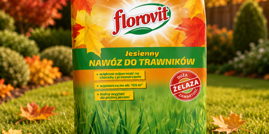 FLOROVIT Nawóz jesienny do trawników 3kg