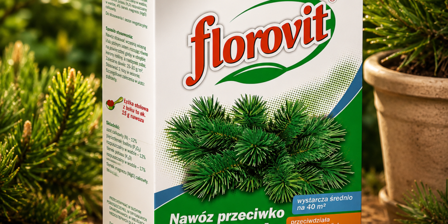 FLOROVIT Nawóz przeciwko brązowieniu igieł 1kg