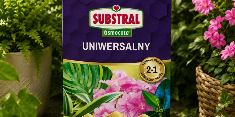 SUBSTRAL Osmocote 2w1 uniwersalne 300g