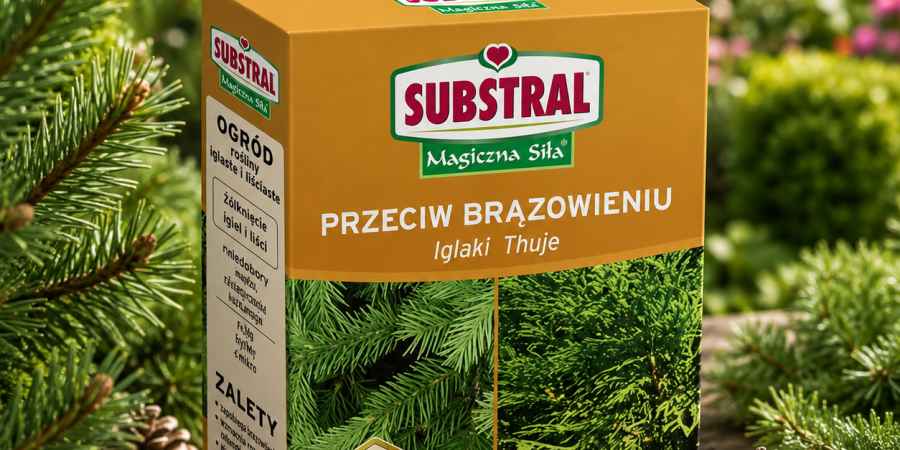 SUBSTRAL Nawoz przeciw brązowieniu igieł 1kg