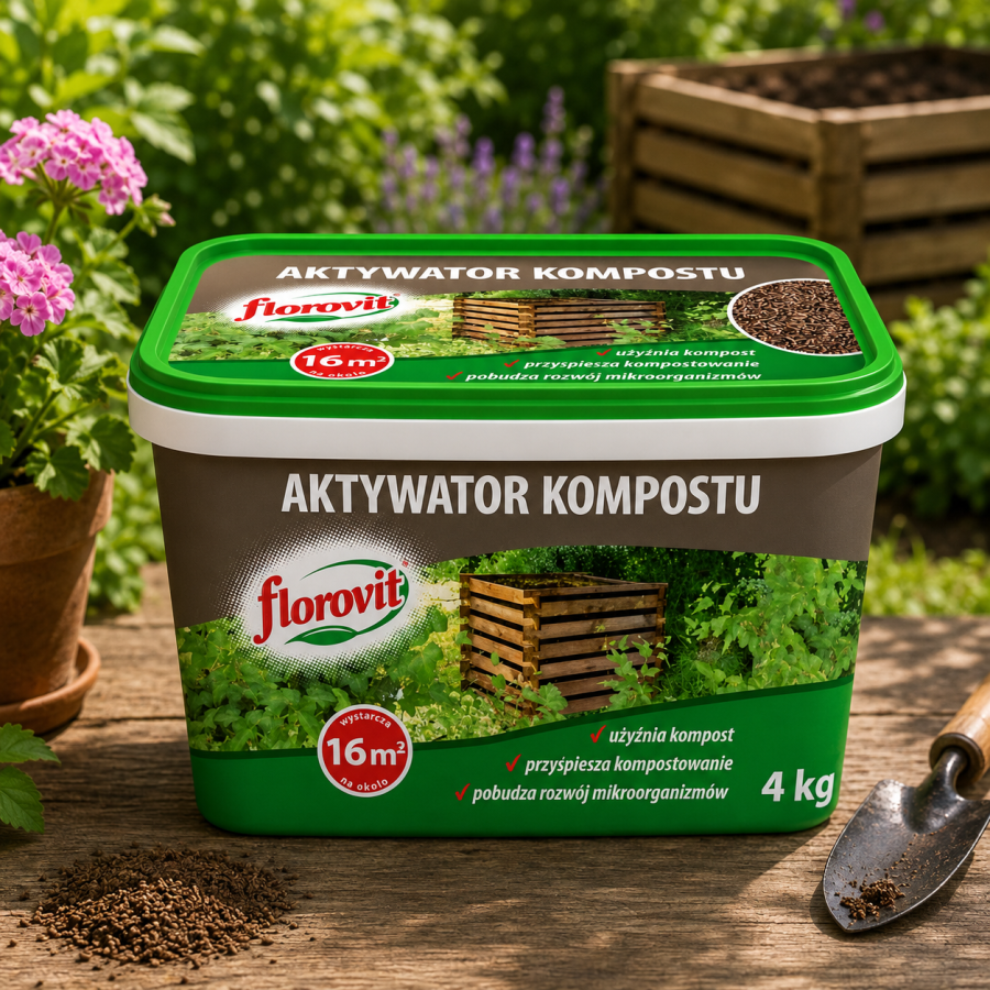 FLOROVIT Aktywator kompostu 4kg