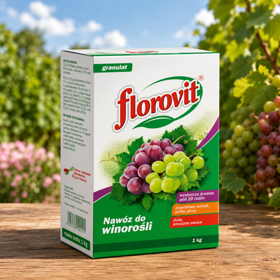FLOROVIT Nawóz do winorośli 1kg