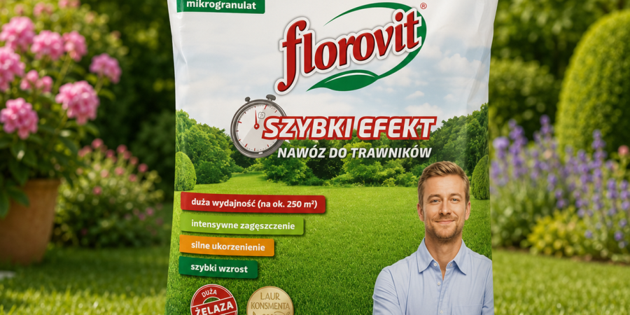 FLOROVIT Nawóz do traw SZYBKI EFEKT 5kg