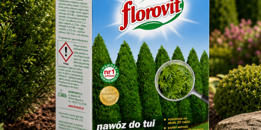 FLOROVIT Nawóz do tui 1kg