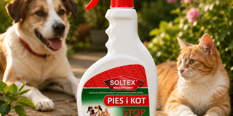 SOLTEX Płyn odstraszający psy i koty 500ml